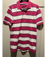 Nike Dri-FIT Men&#39;s Everyday Striped Golf Polo Shirt (Active Pink) DH0903... - €40,30 EUR