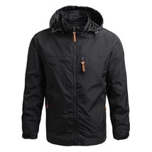 Men Windbreaker  Field Jackets Outerwear Mens Winter Autumn Waterproof Flight Pi - £87.53 GBP