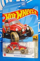 Hot Wheels 2023 Baja Blazers Series #241 Volkswagen Baja Bug Treasure Hunt Red - £3.99 GBP