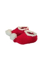 Baby Knit Red Christmas Booties 6-9 Months - £7.11 GBP