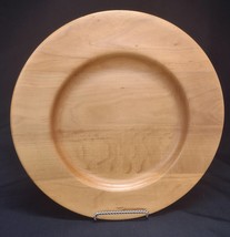 Handcrafted Vietri Inc wooden dinner plate - £28.20 GBP