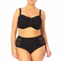 TERRA &amp; SKY WOMEN&#39;S PLUS LACE SIDE BATHING SUIT BIKINI BOTTOMS  TS211301... - $9.99