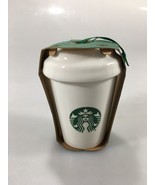 Starbucks Nesting Ornaments Set 3 Classic Ceramic Hot Cup Logo Holiday 2... - £21.08 GBP