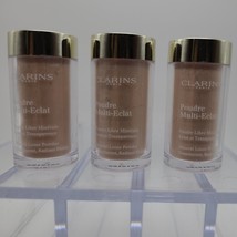 LOT OF 3 Clarins Mineral Loose Powder Translucent Radiant 03 DARK .1oz e... - €9,33 EUR