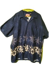Vintage RJC Robert J Clancey Hawaiian Shirt Made In USA Made 2XL NWT - $24.49