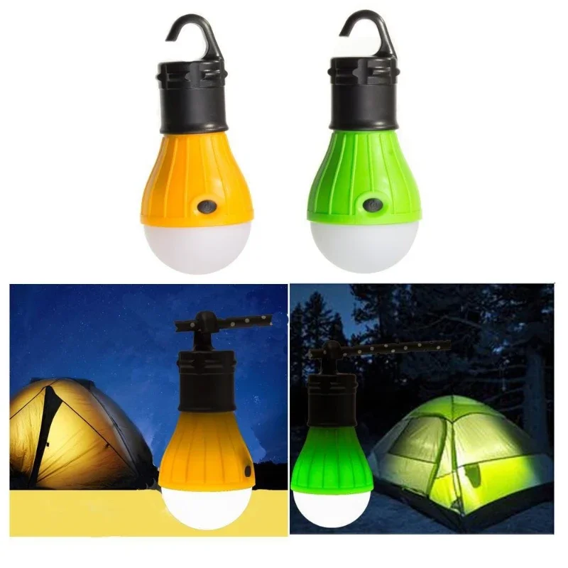 3 LEDs Outdoor Survival Tools Light Camping Tent Hanging Adventure Lantens - £8.11 GBP