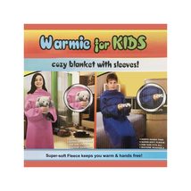 Warmie for Kids - Cozy Blanket with Sleeves Wearable Warm Cozy Soft Hand... - £11.83 GBP