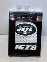 Brand New Official NFL New York Jets Diamond Plate Playing Cards - $9.80