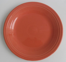 Original Vintage Fiesta Persimmon Color Dinner Serving Plate  by Homer Laughlin. - £14.87 GBP