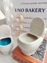 Funny Aromatherapy Candle Toilet Shaped Long Lasting Scented Candle, Unique Gift - £11.76 GBP