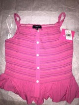 New!! Pink Amy Byer Girls Shirt Size Medium - £16.99 GBP