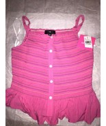 New!! Pink Amy Byer Girls Shirt Size Medium - $21.66
