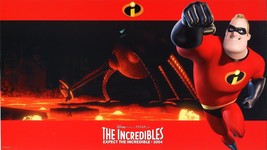 THE INCREDIBLES (2004) Complete Set of 8 Widescreen-Format Lobby Cards P... - £235.14 GBP