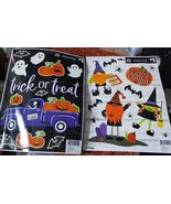 HALLOWEEN Window Clings Decor  2 sheets - $56.53 MXN