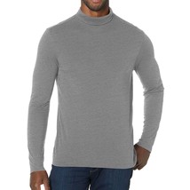 John Varvatos Collection Men&#39;s Long Sleeve Kent Turtleneck Knit Shirt Grey 2XL - £53.42 GBP