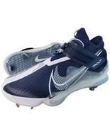 Nike Force Zoom Trout 7 Pro Size 11.5 Baseball Cleat Shoes Navy White C1... - £52.25 GBP