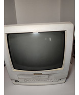Panasonic PV-C1350W 13&quot; White TV VCR Combo W/Remote/ Manual Working SEE ... - $3,741.24 MXN