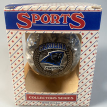 Vtg 90s Carolina Panthers Christmas Ornament Sports Collectors Series NFL - £7.10 GBP
