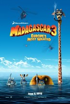 Madagascar 3 Movie Poster | 2012 | 11x17 | New | Usa - £12.57 GBP