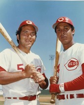 Johnny Bench & Tony Perez 8X10 Photo Cincinnati Reds Baseball Picture Mlb - £3.94 GBP