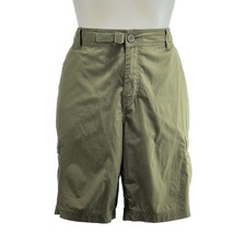 REI CO-OP Women&#39;s Shorts Olive Green Nylon Hiking Cargo Performance Size 16 - £14.05 GBP