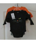Carter&#39;s So Cute It Is Scary  3pc Halloween Set  Baby Girl Sz3M - $13.00