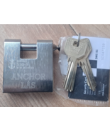 ANCHOR LÅS 530-3 Block Lock/Sweden/High Security Padlock With DORMA Cyli... - $128.00