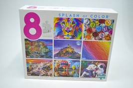 Buffalo Splash of Color 8 Jigsaw Puzzles - $14.99