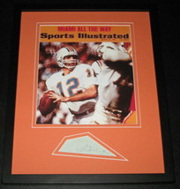 Bob Griese Signed Framed 11x14 Photo Display JSA Dolphins Purdue - £69.69 GBP