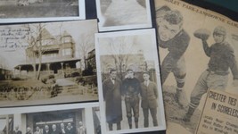 1917+ Antique Scrapbook Lansdowne Pa Photos Football Mine Worker Marshall Family - £54.56 GBP