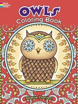 Dover Publications-Owls Coloring Book - $642.36 MXN