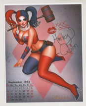 Nathan Szerdy SIGNED DC Comics Batman Art Print ~ Harley Quinn Artist Pr... - $25.73
