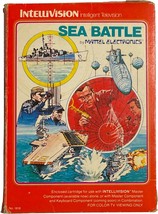 Mattel Intellivision Sea Battle Game, with box, 1980, No. 1818 - $9.99