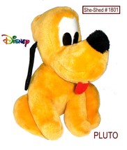 Disneyland Walt Disney World Mickey &amp; Friends PLUTO (dog) 10&quot; Plush Toy - £7.82 GBP