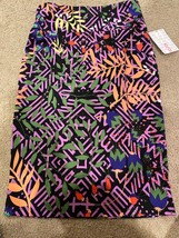 LuLaRoe Cassie Pencil Skirt Womens Sz S Fall Rose Floral Paisley flowers NWT - £8.49 GBP