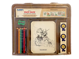 Dinosaurs Peabody&#39;s Deluxe Fact Pack Collector Color Cards Educational F... - £9.30 GBP