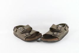 Vintage Betula Birkenstock Womens 9 Mens 7 Distressed Leather Sandals Gray AS IS - £35.26 GBP
