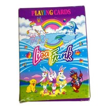 Lisa Frank Collectors Edition Playing Cards New SEALED Plastic Wrap Mini Sticker - £112.37 GBP