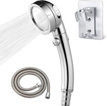 The Tenzep Deluxe Electroplating Hand Shower Has An On/Off Switch And - £29.54 GBP