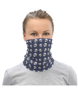 Halloween Skulls Design Independence Breathable Washable Neck Gaiter - $16.45