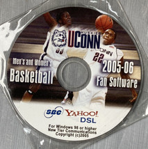 UConn Huskies Men’s & Women Basketball 2005-6 Fan Software - $231.13 MXN