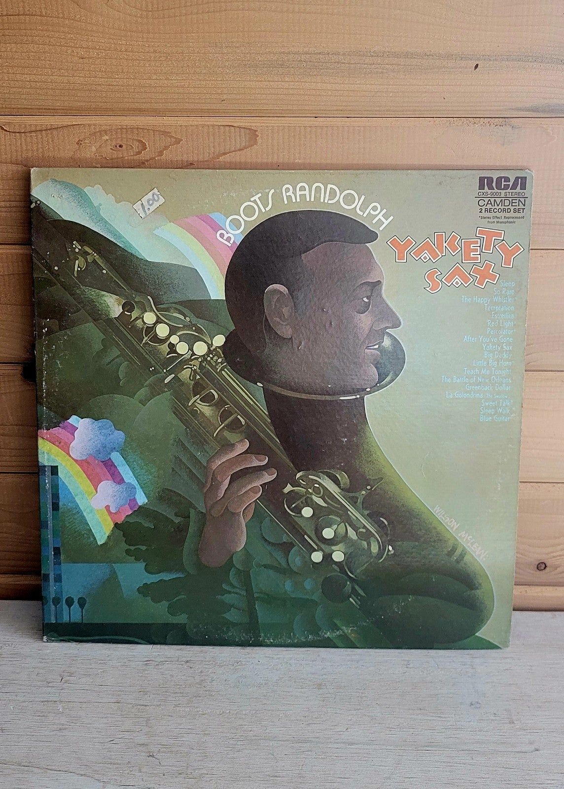 Primary image for Boots Randolph Yakety Sax Jazz Vinyl 1971 RCA Record DOUBLE LP 33 RPM 12"