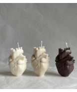 REAL HEART Candle - Anatomical Heart Candle - Anatomical Heart  - $25.00