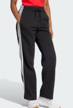 Adidas Essentials 3S Open Hem French Terry Pants Women&#39;s Sports AsiaFit ... - $69.66