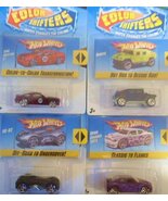 Hot Wheels Color Shifters Set of 4 Cars (RD-03, Ford Mustang GT, Humvee,... - $95.81