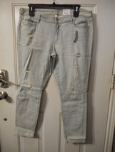 Women&#39;s Juniors Decree Skinny Horizon Jeans Size 19 NEW  - £22.95 GBP