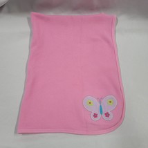 Gerber Butterfly Baby Blanket Thermal Waffle Weave Purple Pink Blue Flower Green - $39.59