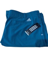 Teal Adidas Golf Shorts Mens Size 38 Stretch Pickleball 40x11 11&#39; Inseam - $88.64 CAD