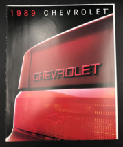 1989 Chevrolet Camaro Corvette Beretta Car Dealer Sales Brochure Catalog - £7.41 GBP