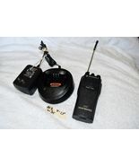 Motorola Radius CP200 4Ch UHF Radio AAH50RDC9AA1AN w/ Battery and Charge... - $80.10